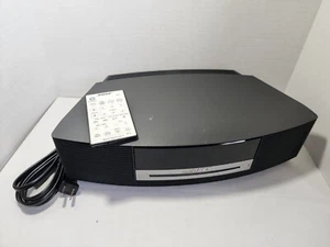 Bose AWRCC1 Wave Music System AM/FM Radio & CD Player w/ Remote Black VGUC - Picture 1 of 24
