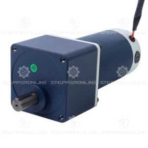 STEPPERONLINE Cepillado 24V 150W 2.39Nm 600RPM con Caja de Engranajes 3:1 Motorreductor DC - Imagen 1 de 9