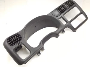 98-04 CHEVY S-10 GAUGE CLUSTER RADIO CLIMATE DASH BEZEL SURROUND GRAPHITE GREY 1 - Bild 1 von 19