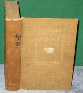 Vintage Book - PRIVATE PEAT by Harold Peat 1917 Bobbs-Merrill Company Illstrted - Picture 1 of 3