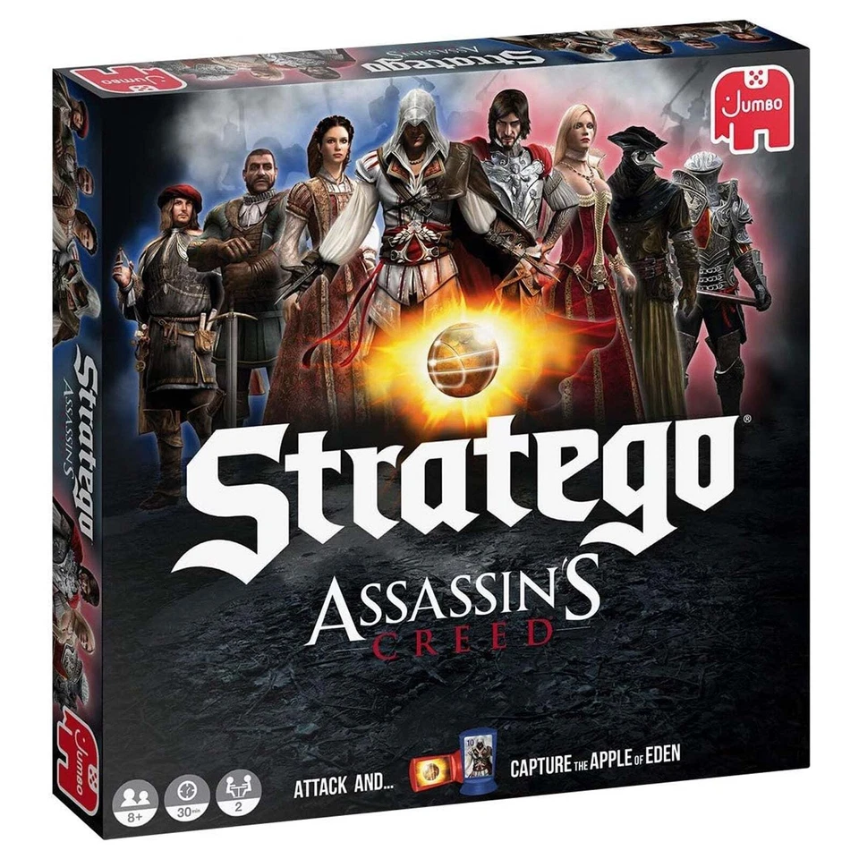 Stratego - ASSASSIN'S Creed - Strategy Game Multilingual - Jumbo 19815 -
