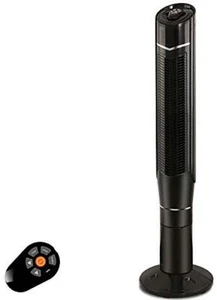 YUKOOL 47 Inch Portable Vibrating Silent Tower Fan with Remote Control - Picture 1 of 33