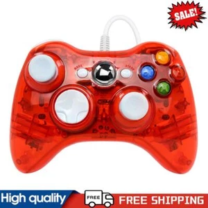 USB Wired Game Controller Double Shock Gaming Controller for Microsoft Xbox 360 - Picture 1 of 13