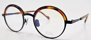 Frederic Beausoleil Model C102 Color NOI Black with Tortoise Eyeglasses NIB - Picture 1 of 4