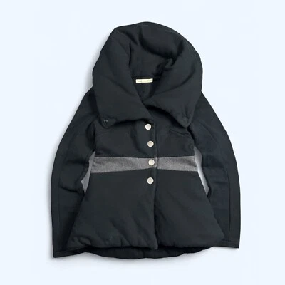 Balenciaga Париж большой пуховик воротник хлопок легкая куртка размер 38 - Изображение 1 из 4