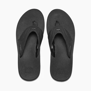 SANDALIAS PARA HOMBRE REEF FANNING sin cordones Nubuck Abrebotellas Negro 13 46 UE - Imagen 1 de 5