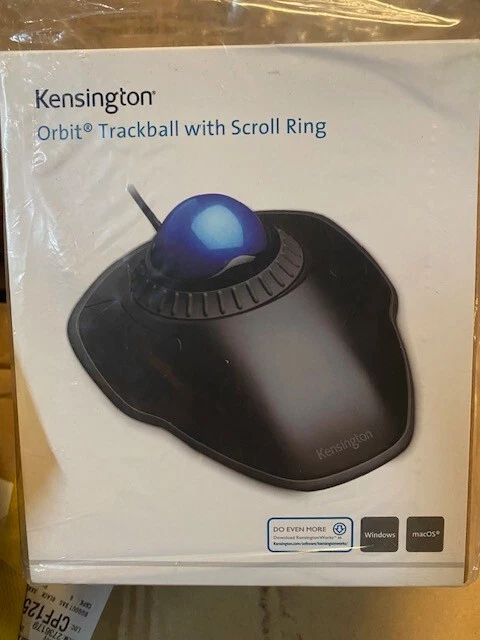 Kensington Ambidextrous Orbit Scroll Wheel USB Trackball Mouse - Image 1 of 1