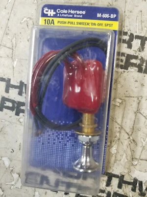 M606BP Cole Hersee 推拉开关 适用于通用 M-606-BP — 第 1/2 张图片
