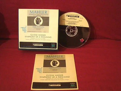GUSTAV MAHLER SYMPHONY OF A THOUSAND VERY RARE AMPEX 71/2 IPS REEL 2REEL 4 TRACK - Image 1 of 2
