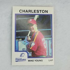 1987 Charleston Rainbows ProCards Minor League MIKE YOUNG