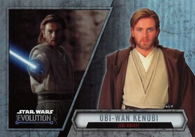 OBI WAN-KENOBI / Star Wars Evolution (Topps 2016) BASE Trading Card #19 - Image 1 of 2