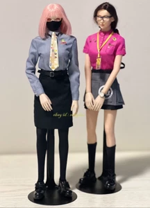 Customized 1/6 Fast food employees Two Female Solider Action Figure In Stock - Picture 1 of 3