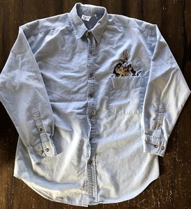 Vintage Acme Clothing Looney Tunes Button Down Shirt Men’s Size Medium 1993 - Picture 1 of 5