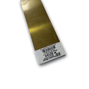 K&S Metals 8234 Messingleiste: 0,016 dick x 2 breit x 12 lang (1 Stück) - Bild 1 von 2
