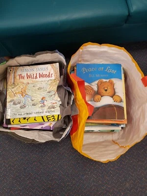 Bag of 50 children's picture story books (bulk) - Image 1 of 2