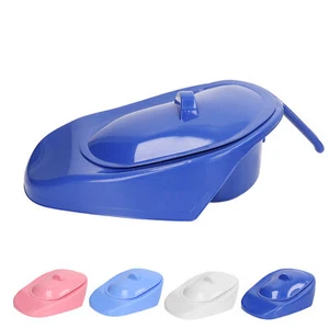 PP Bedpan Household Portable Smooth Elderly Patient Bed Pan With Lid Handle &sw - Picture 1 of 18