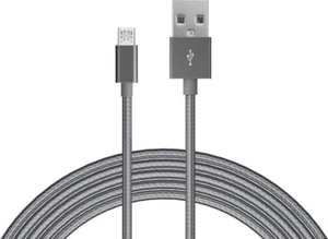 Just Wireless - 10' Extra Length Micro USB Cable - Slate - Picture 1 of 1