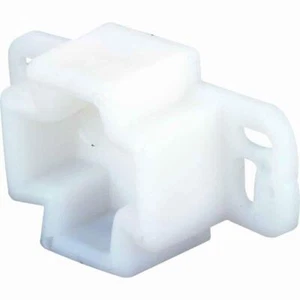 White, Plastic, Center Rail Drawer Track Rail Support Bracket (2-pack) - Picture 1 of 12