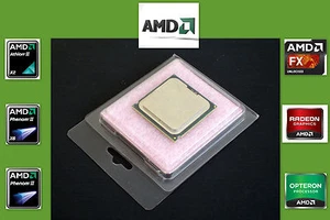 Paquete blíster de carcasa almeja de CPU para procesadores Intel-AMD con antiespuma nuevo Cantidad 40 - Imagen 1 de 7