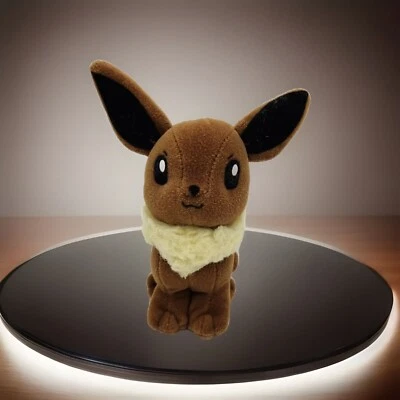 Hasbro Pokémon Eevee 5" Beanbag Plush Stuffed Animal Toy 1998 Vtg Pocket Monster - Image 1 of 4