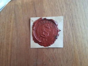 Wachssiegel  Siegel ca 3,3 cm Magistrat  Lehe - Bild 1 von 3