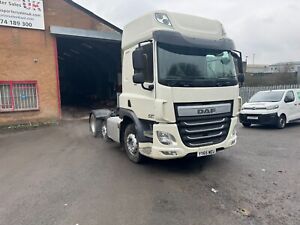 65 PLATE DAF 6X2 440  AUTO  LOW KMS  FITTED PTO AIR-CON FRIDGE ETC