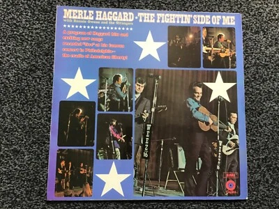 MERLE HAGGARD - THE FIGHTIN’ SIDE OF ME 1970 UK STEREO LP CAPITOL ST-452 N.MINT - Image 1 of 4