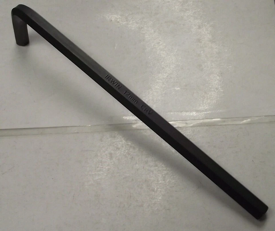 Irwin 10612 Irwin 12mm Tip Size  Long Arm Hex Key - Image 1 of 1
