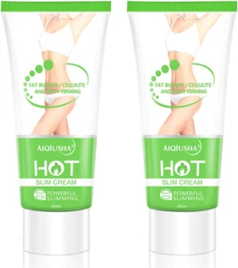Hot Cream 2 Pack, Cellulite Slimming & Firming Cream, Body Fat Burning Massage G - Picture 1 of 12