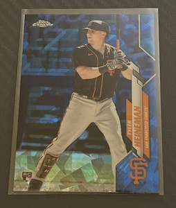 2020 Topps Chrome Sapphire Refractor Tyler Heineman #U-241 Rookie