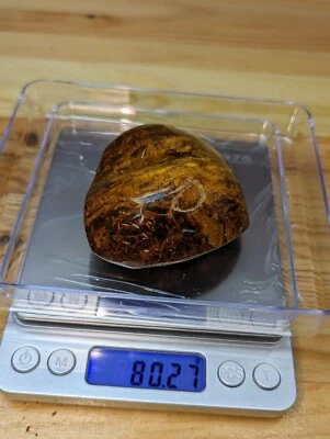 Amber Stones Natural Unprocessed 1 Piece 80 Grams - Image 1 of 4