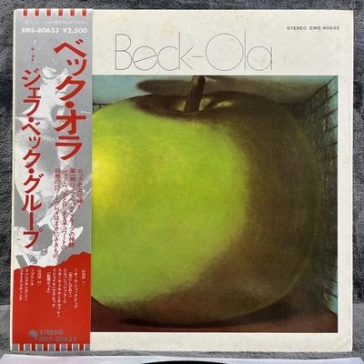 Jeff Beck Group – Beck-Ola Japan Pressing LP Vinyl Record Schallplatte OBI Rock - Bild 1 von 4