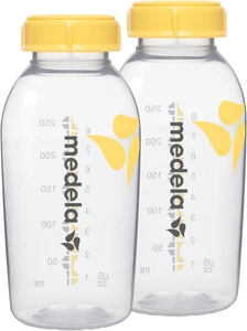 Set Biberon Da 250 Ml Senza BPA, Set Con 2 Bottiglie per Estrarre, Conservare E - Foto 1 di 12