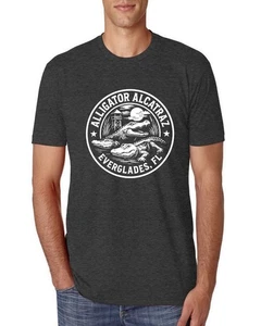 Camiseta Premium Alligator Alcatraz Divertida Florida Gator Prison Souvenir Para Hombre - Imagen 1 de 15