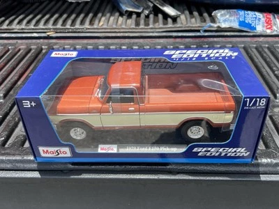 I:18 Maisto Exclusive Special Edition 1979 Ford F150 Brown/white - Image 1 of 4