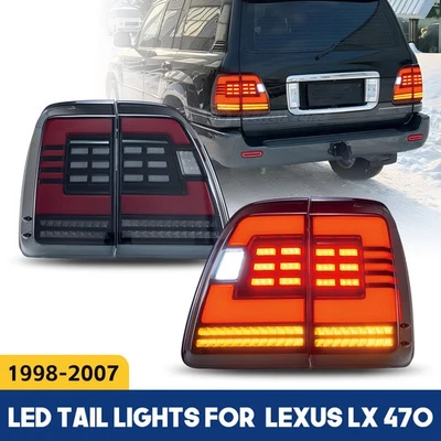 Luces traseras LED para Lexus LX 470 1998-2007 arranque animación señal de giro dinámica Foto 1 de 4