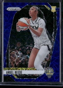 2024 Panini Prizm WNBA #10 Angel Reese Blue Velocity Prizms - Picture 1 of 2