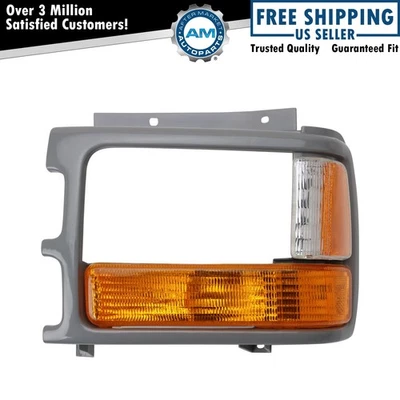 Corner Parking Light w/ Bezel Trim Left LH for 91-96 Dakota - Image 1 of 4