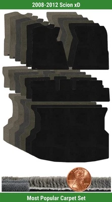 Lloyd Custom Ultimat Carpet Mat Set for 2008-2012 Scion xD (4 pieces) #124Y - Image 1 of 4