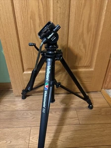 Velbon Videomate III Photography Video Tripod VEL-FLO 9 PH-368 with Mount/ Bag - Picture 1 of 8