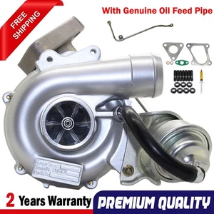 Actualización Billet Turbo Cargador y Tubo de Alimentación de Aceite para Mitsubishi Challenger 4D56 2.5L - Imagen 1 de 16