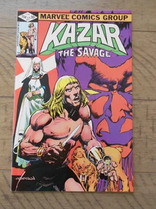 KA-ZAR THE SAVAGE #11 Marvel Comics 1980's VF/VF+ (nice!) Zabu! Gemini mailer - Picture 1 of 3
