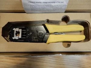 HARTING 09458000520 Tool: for crimping RJ connectors NIB - Picture 1 of 3