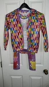 Disney Mickey Mouse Gummy Bear Girls’ Outfit Set Medium (7/8) Fast Ship! So Cute - Picture 1 of 7