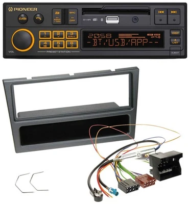 Pioneer DAB MP3 USB Bluetooth Autoradio für Opel Corsa C Meriva Vectra C Signum - Bild 1 von 4