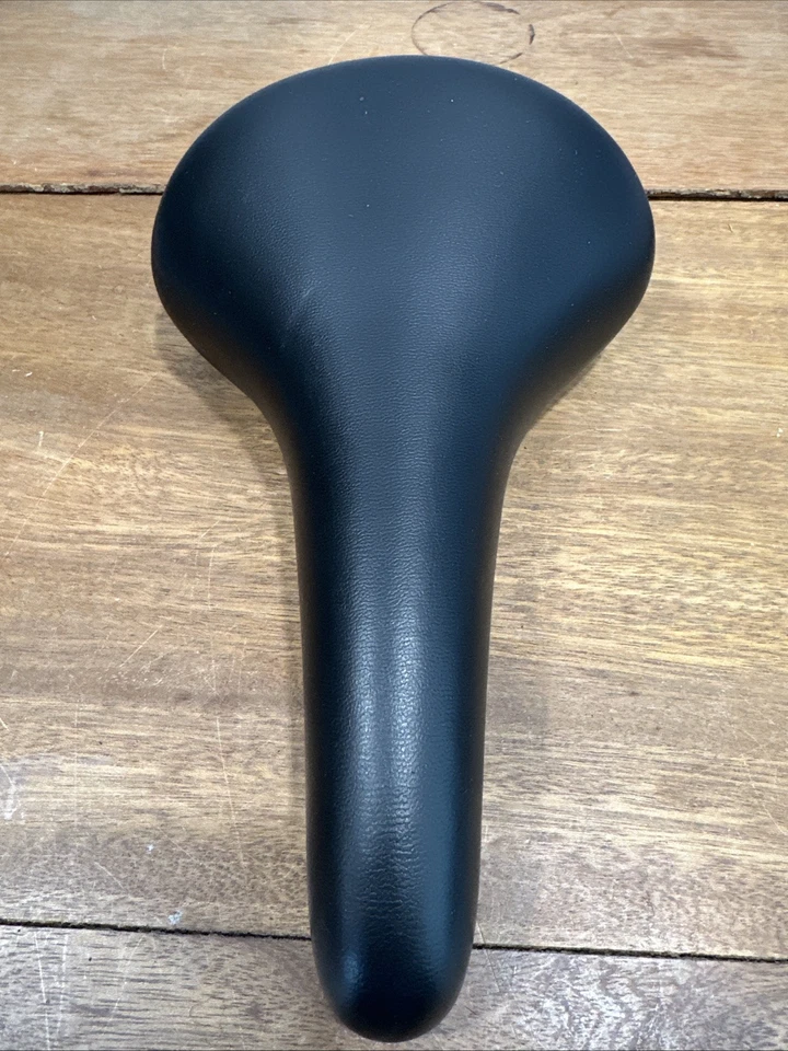 XLNT 复古圣马可运动黑色皮革马鞍 80 年代中期 270 毫米 — 第 1/4 张图片