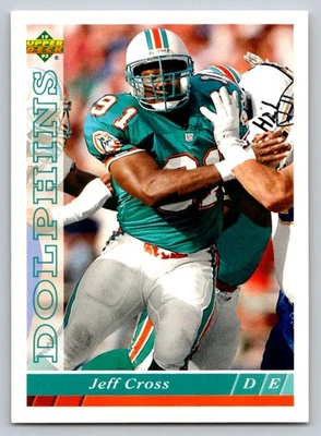 1993 Upper Deck #455 Jeff Cross - Image 1 of 2