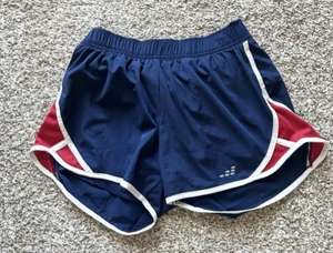 🔵 BCG Blue/Red Running Shorts Girl's Size Medium 1517 - Picture 1 of 6