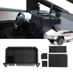Plastic Behind Screen Storage Tray for 2023 2024 Tesla Cybertruck Accessories... - Foto 1 di 6
