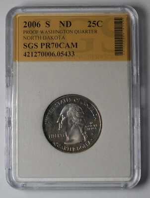 2006-S (WASHINGTON QUARTER) 25C --NORTH DAKOTA-- - Image 1 of 2